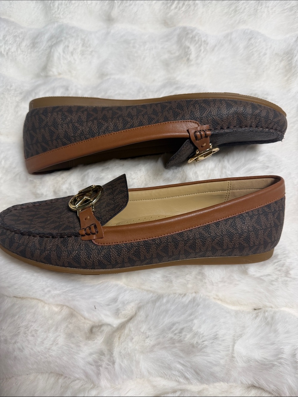 Michael Kors Fulton Signature Logo Moccasins